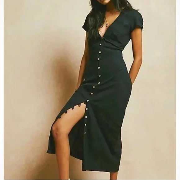 Free people New In Town Midi Dress - Picture 8 of 11